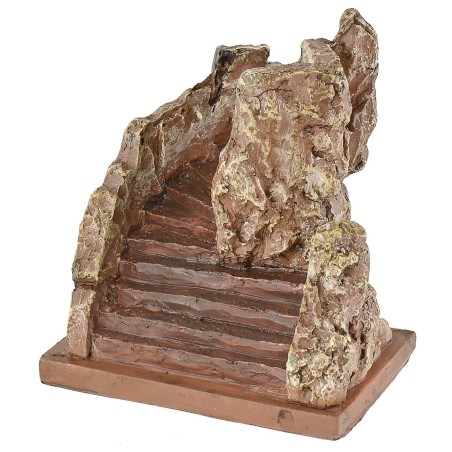 Scala chiocciola in resina cm 9,5x6,5x10,5 h