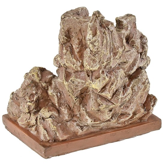 Scala in resina tra le rocce cm 9,5x6,5x10,5 h