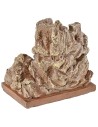 Scala in resina tra le rocce cm 9,5x6,5x10,5 h