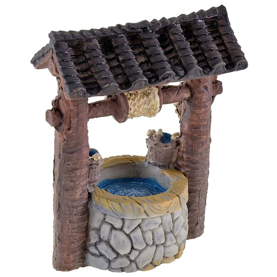 Resin well 5.5x3.5x7.5 cm h altezza, resina, pozzo