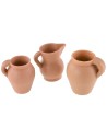 Set 3 anfore h 3-3,5 cm