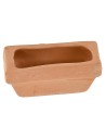 Vaso rettangolare in terracotta cm 5x2,3x2,2 h Mondo Presepi