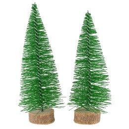 Set of 2 pines h 12.5 cm
