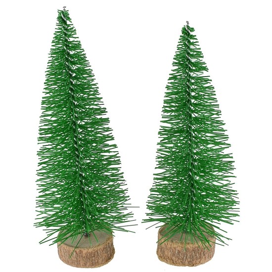 Conjunto de 2 pinos de 12,5 cm Mundo Pesebres