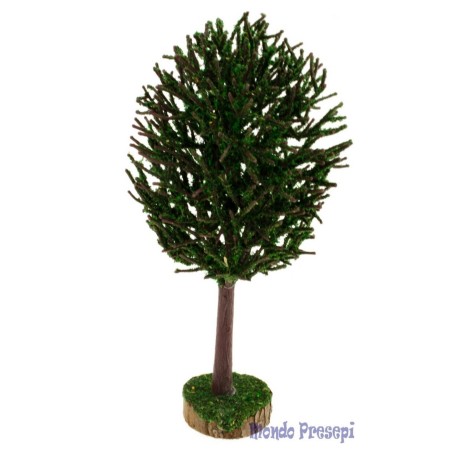 Árbol verde cm 17 h. Mundo Pesebres