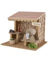 Cantina di vini per presepe cm 15x13x13 h