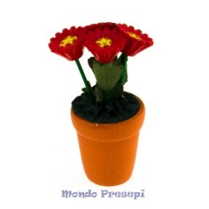 Vaso con flores cm 4,2 h. Mundo Pesebres 2