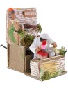 Gelataio in movimento per presepe 10 cm