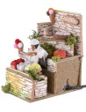 Gelataio in movimento per presepe 10 cm