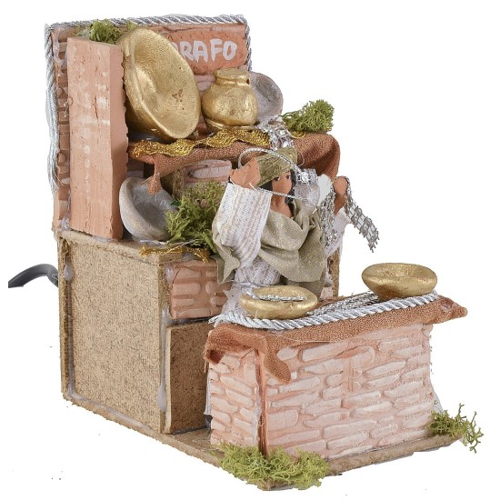 Orafo per presepe in movimento 10 cm