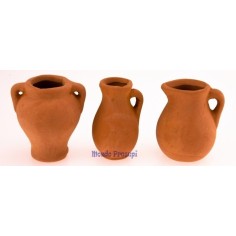 Set 3 amphorae cm 4 h. - 3620