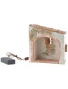 Workshop for illuminated nativity scene 15x9x16 cm h