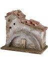 Casale con arco per presepe cm 9x5,5x8 h