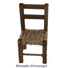 Silla de lujo con asiento de paja en varias medidas: Mundo Pesebres