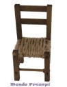 Silla lux trenzada en varias medidas: