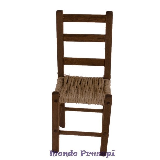 Sedia lux impagliata in varie misure: Mondo Presepi