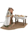 Moving baker with working fire Fontanini 30 cm series