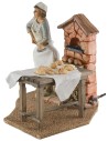 Moving baker with working fire Fontanini 30 cm series