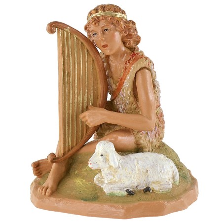 Fauno con lira serie 19 cm Fontanini