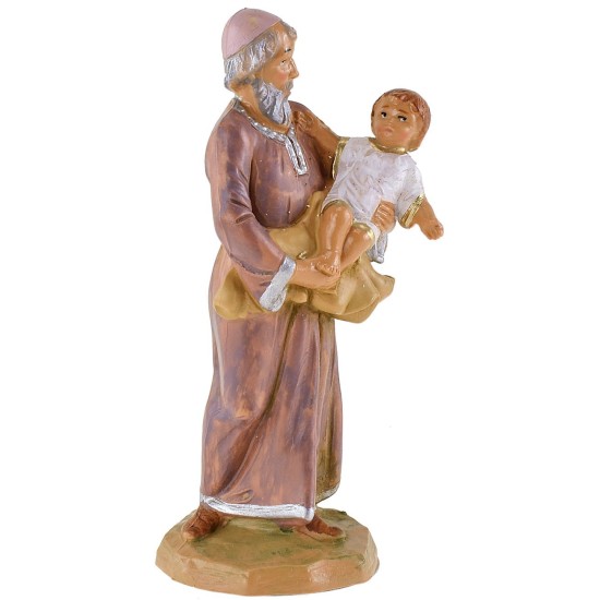 Profeta con bambino 12 cm Fontanini