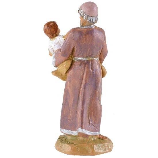 Profeta con niño 12 cm Fontanini base, fontanini, niño