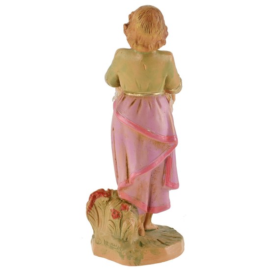 Lavandaia 12 cm Fontanini base, fontanini, mano, altezza