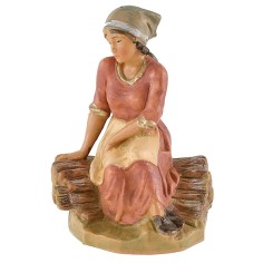 Ragazza seduta serie 12 cm Fontanini 2