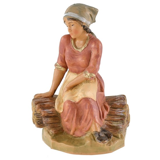 Chica sentada serie 12 cm Fontanini fontanini, serie, base