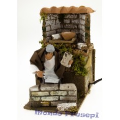 Muratore in movimento cm 10 Mondo Presepi