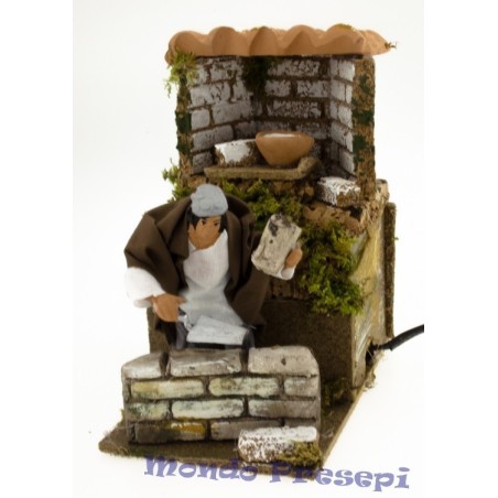 Moving bricklayer 10 cm