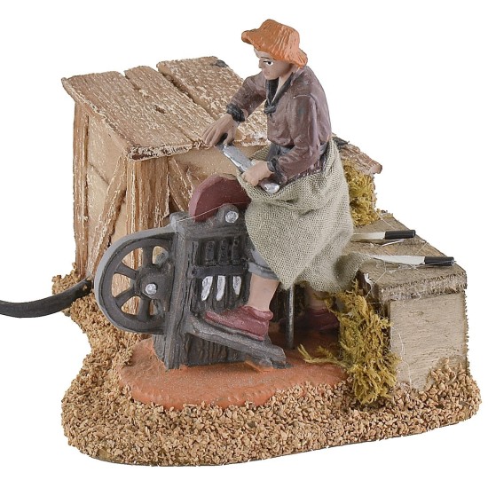 Arrotino in movimento 8 cm Oliver movimento, statua, oliver