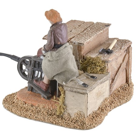 Arrotino en movimiento 8 cm Oliver movimiento, estatua, oliver