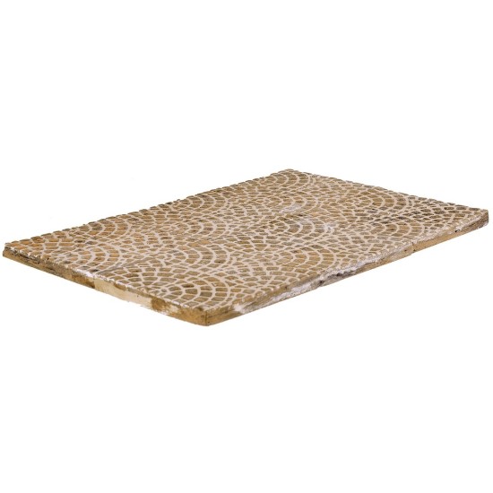 Pavimento sampietrini in resina per presepe cm 15x22,5x0,8 h