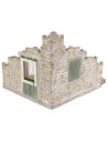 Ambientazione in resina per presepe cm 37x28,5x22,5 h