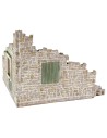 Ambientazione in resina per presepe cm 37x28,5x22,5 h