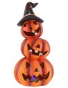 Muñeco de calabazas con luces LED que cambian de color a pilas