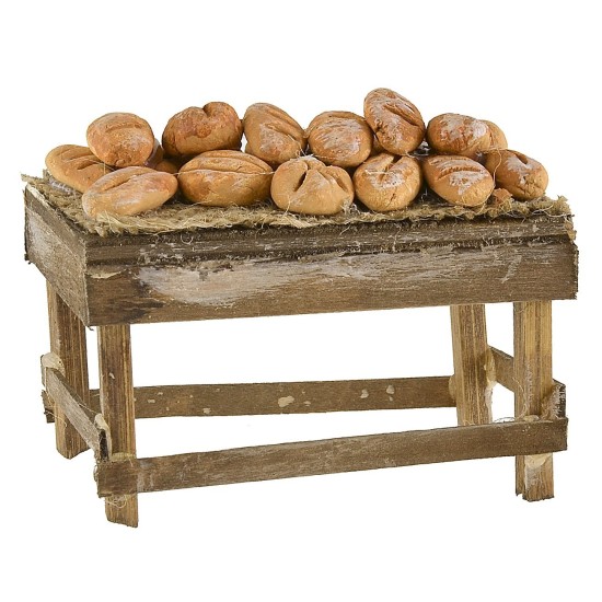 copy of Banquet with assorted bread cm 7x3,5x5 h