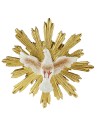 Spirito Santo con raggera dorata ø 8,5 cm raggera, santo