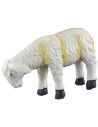 Sheep with yellow stripes with low head for statues from 24 to