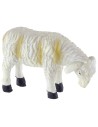 Sheep with yellow stripes with low head for statues from 24 to