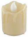 Candela con fiamma led a batteria h 4,7 cm tremolante