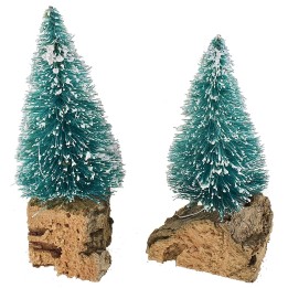 Coloca 2 pinos con base de 9 cm.