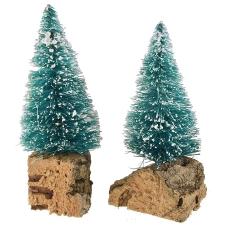 Conjunto de 2 pinos con base de 9 cm, base, altura, pinos, estos, son.