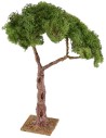 Albero con chioma e base cm 8x8x31 h