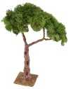 Albero con chioma e base cm 8x8x31 h