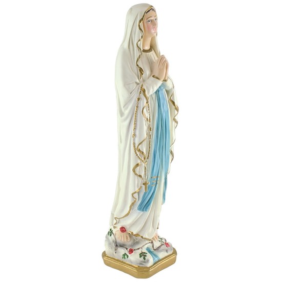 Madonna di Lourdes in resina h 41,5 cm