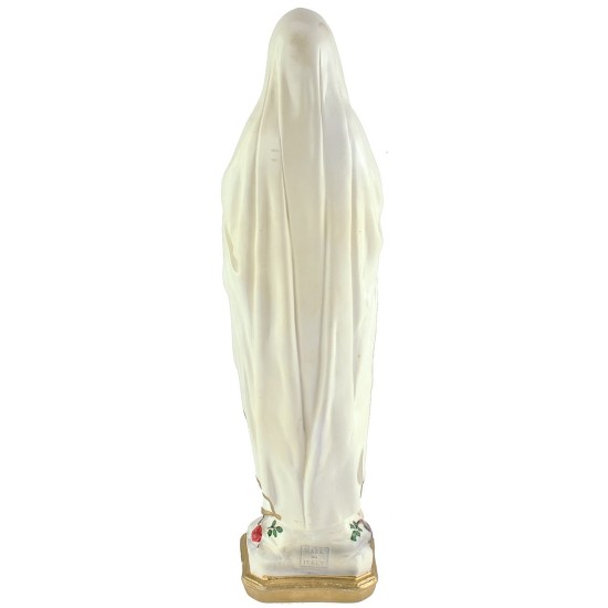 Madonna di Lourdes in resina h 41,5 cm