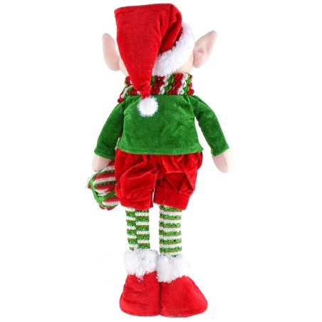 Elfo natalizio h 57 cm altezza, natalizio, elfo, materiale