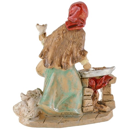 Estatuilla castañera de 10 cm en PVC lux Euromarchi base.