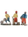 Set of 6 resin figurines series 10 cm